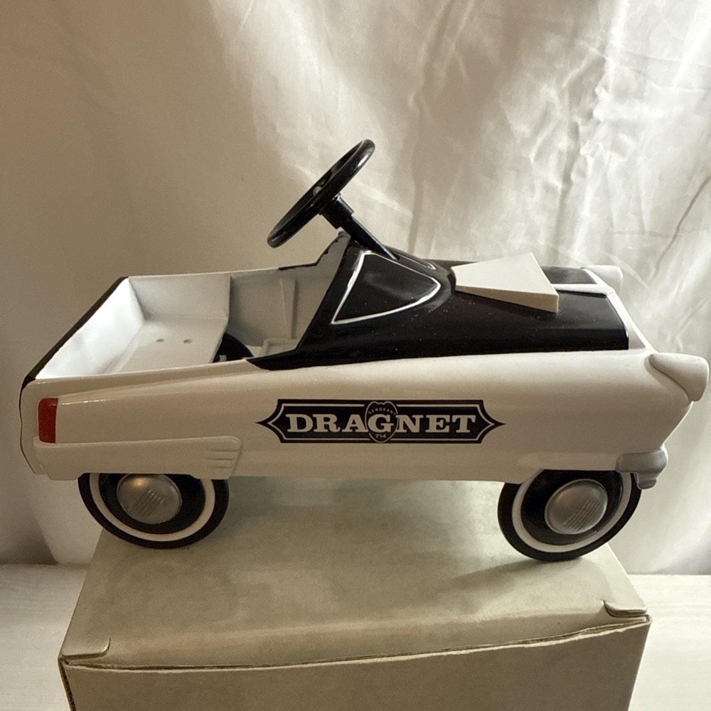 Vintage Hallmark Kiddie Classics 1956 Garton Dragnet Police Car Box, COA & Card - Picture 2 of 16